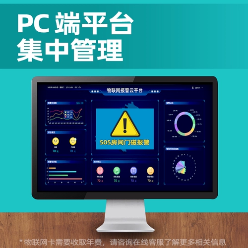 Проверка домохозяйства NB Wi -Fi и дверная и оконная тревога Удаленное отверстие, чтобы напомнить об общественном профилактике эпидемии и изоляции.