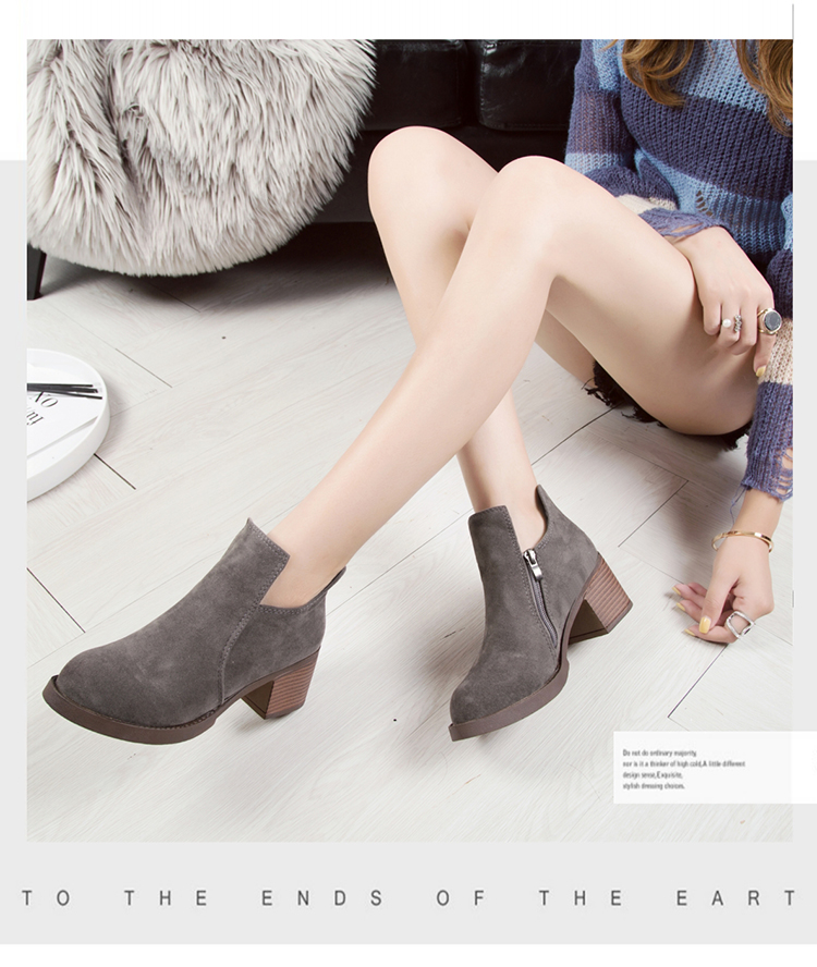 Bottes mi-saison femme en TPR - Ref 3250954 Image 14