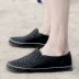 2019 đôi giày mới thoáng khí giày lỗ nam sandal dép nam đi biển giản dị giay the thao nam Sandal