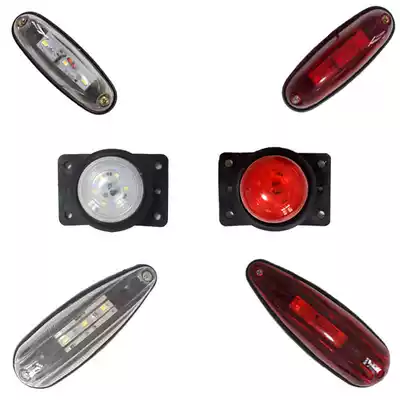 Large truck roof display high light width light led24v12 Volt super bright compartment truck van van compartment light external ceiling light corner light