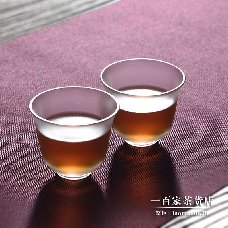Liang Ming Yufa glass Pure Tianjin Tea Tea Design Clean, bright and bright old style