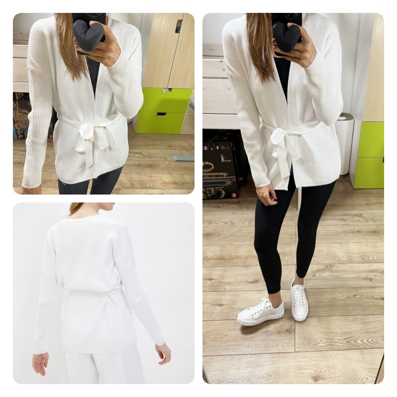 End of the Season 30% off! Max Mara Pure Cotton Knit Cardigan Jacket