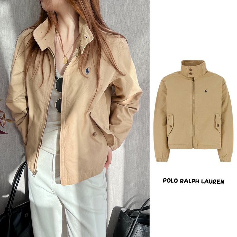 Wu Qianyu's Style! Polo Ralph Lauren Classic Khaki Military Jacket