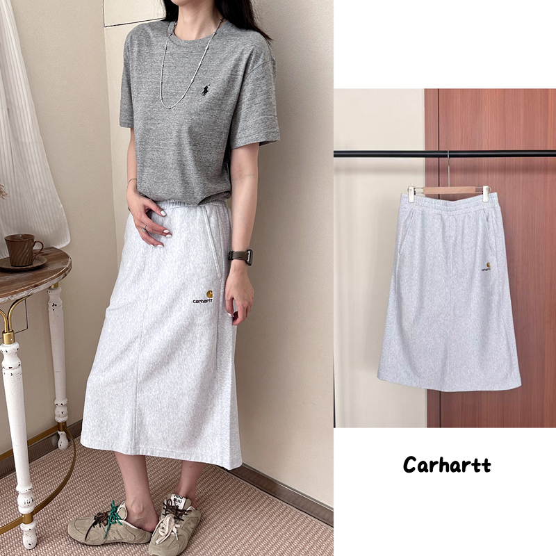 Carhartt Lace-Up Straight Skirt Carhartt Lace-Up Straight Skirt