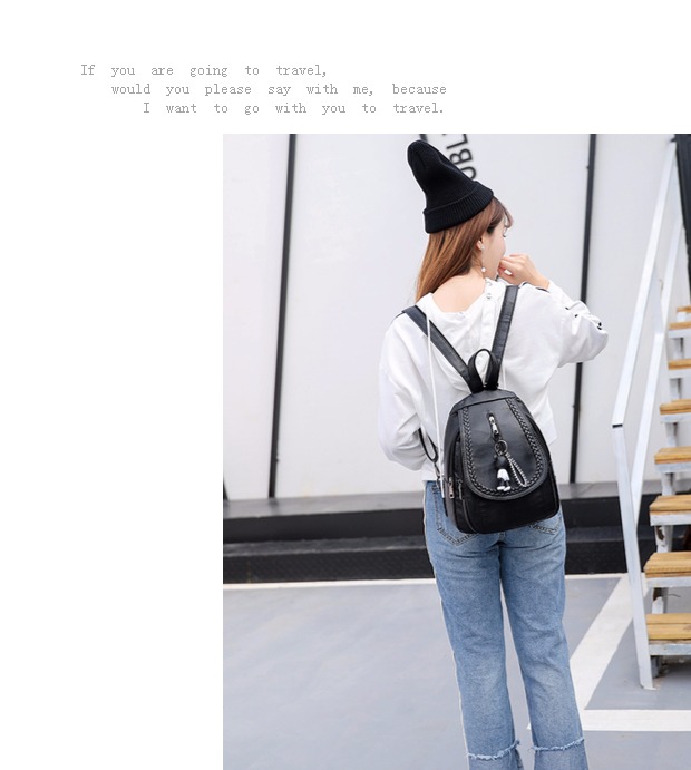 Ba lô nữ Hàn Quốc phiên bản của thời trang da mềm giản dị hoang dã mini bag 2018 triều mới túi ngực nữ ba lô balo nữ