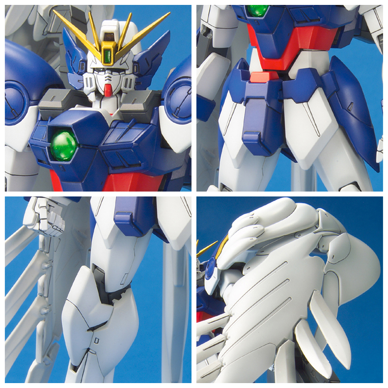 "Đồ chơi tình yêu" Bandai Gundam W Endless Waltz EW Model MG1 / 100 Flying Wing Zero Thay đổi rụng tóc ZERO - Gundam / Mech Model / Robot / Transformers mô hình bandai