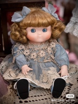 Spot 1993 25 cm Antique ceramic dolls Dolly music dolls