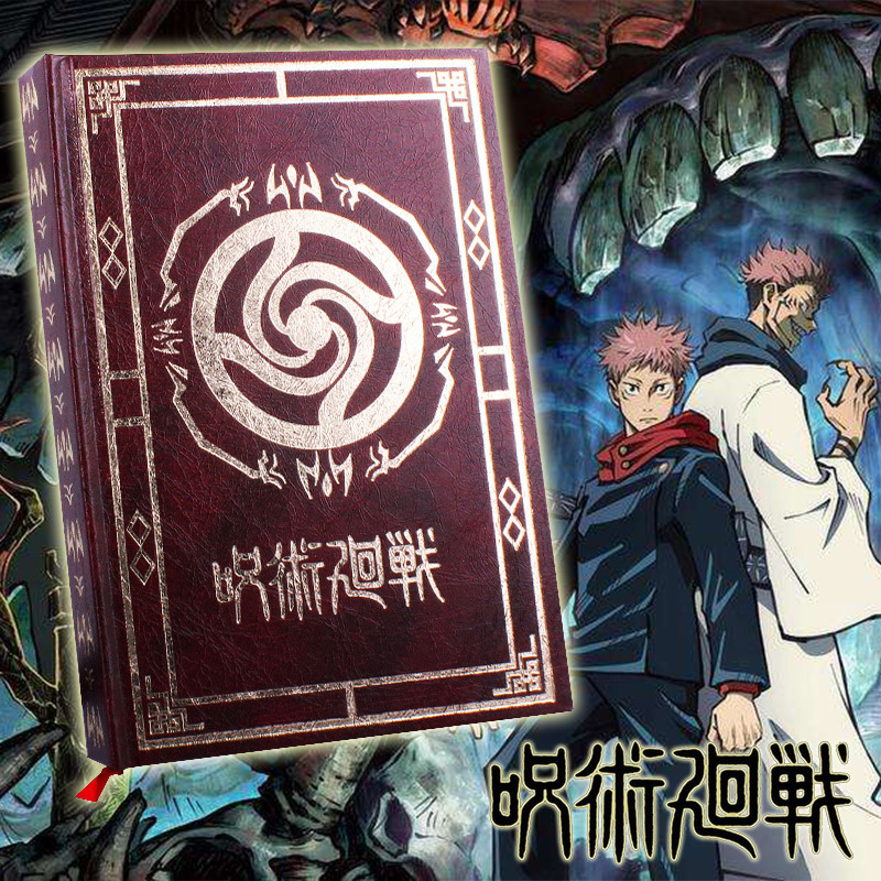 Jujutsu Kaisen Merchandise Gojo Satoru Notebook Genshin Impact Anime Manga Two-Dimensional Notebook Fushiguro Megumi Itadori Yuji