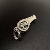 Small treasure s925 pure silver Kite tail whistle pendant female only pendant item pendant necklace pendant light extravagant high-grade silver decoration