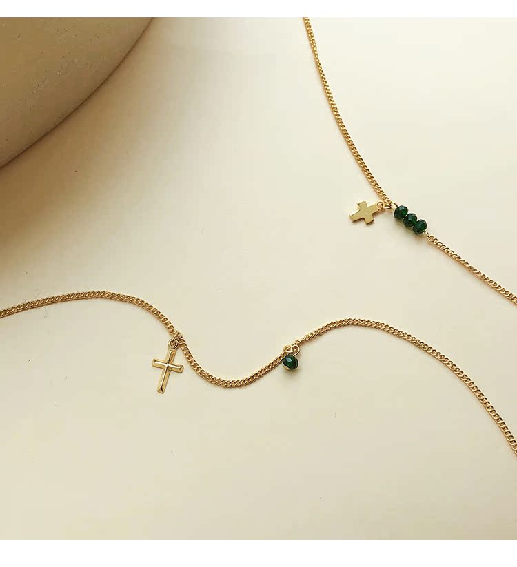 Toàn thân s925 sterling bạc xuyên hạt chuỗi vòng chân nữ mô hình phiên bản Hàn Quốc của khí chất gợi cảm đơn giản thanh lịch sinh viên Sen vòng đeo chân cho nữ