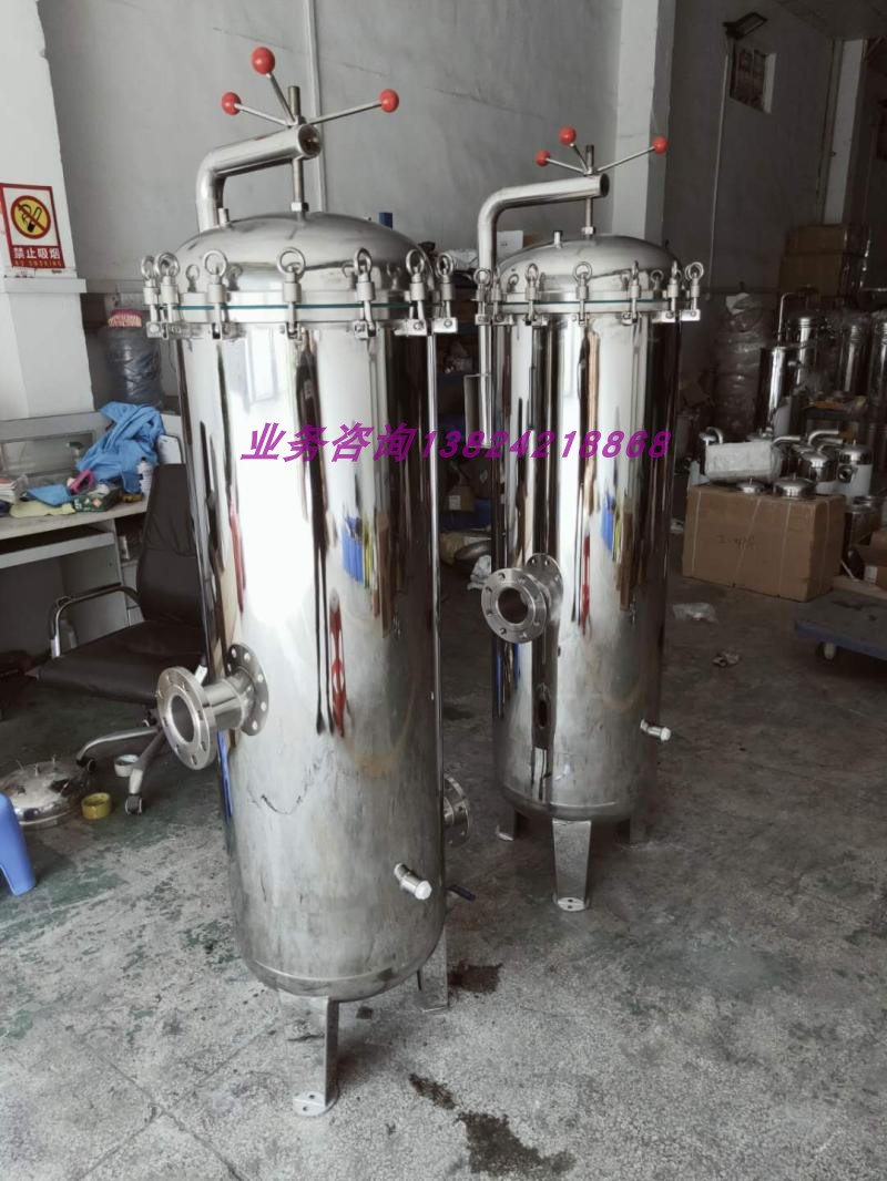 304 stainless steel single bag filter 316L factory water oil diesel well sediment large flow filter
