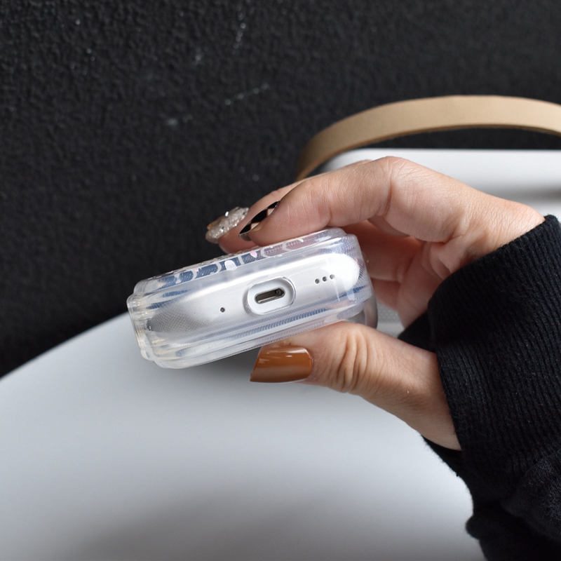 White Fireworks 3 Protective Set airpods 2nd Wireless Bluetooth Earphones 3rd 1 Suitable for S2 Airpod Pro Soft Case_voghion.com