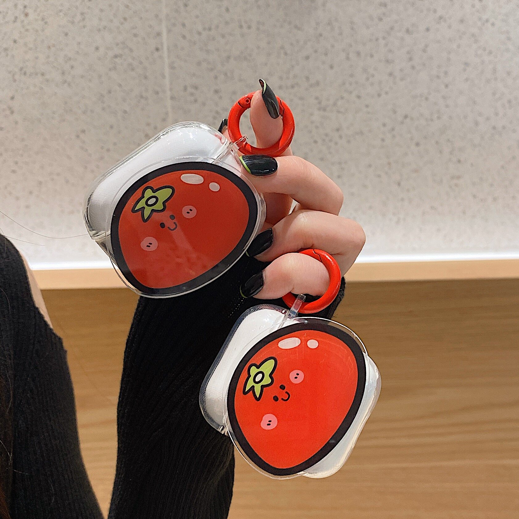 Burger friet 3 beschermhoes airpods oordopjes tweede generatie draadloos Bluetooth derde generatie Pods1 geschikt voor_voghion.com