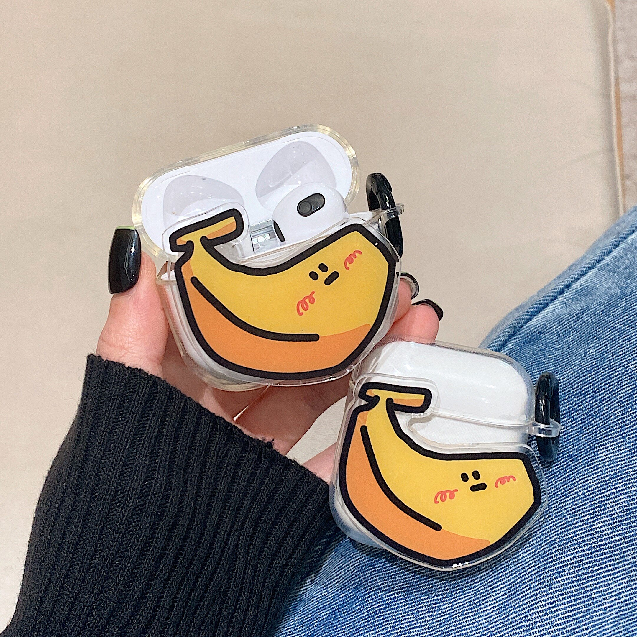 Burger friet 3 beschermhoes airpods oordopjes tweede generatie draadloos Bluetooth derde generatie Pods1 geschikt voor_voghion.com