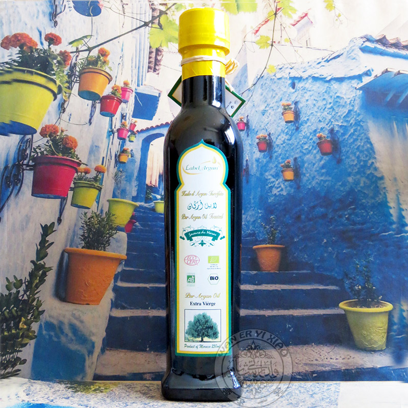 Moroccan original derm edible Argan oil Organic 250ML Jane Bottling Gestogen for Geriatric Health Care Cooking