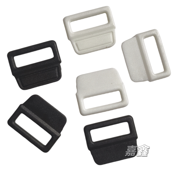 제조업체 스팟 플라스틱 20mm 백 웨빙 버클 6 포인트 플라스틱 나일론 재봉 신발 버클 2cm 플라스틱 캡 버클 꼬리 꼬리 버클