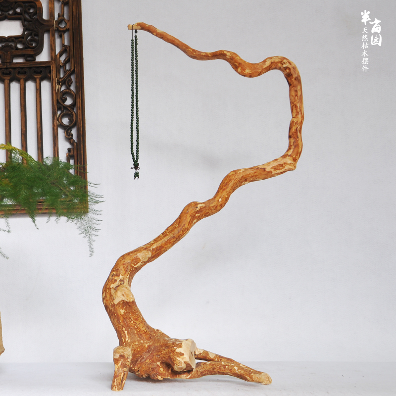 Natural withered wood root with shape sculpted room pen hang Zen swing piece of jewellery Show parrot bird roosting knife station rack