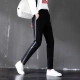 Cộng thêm quần nhung ấm áp nữ sinh lỏng lẻo phiên bản tiếng Hàn của ulzzang hoang dã mỏng lạ cô gái thể thao Harlan các kiểu quần nữ đẹp