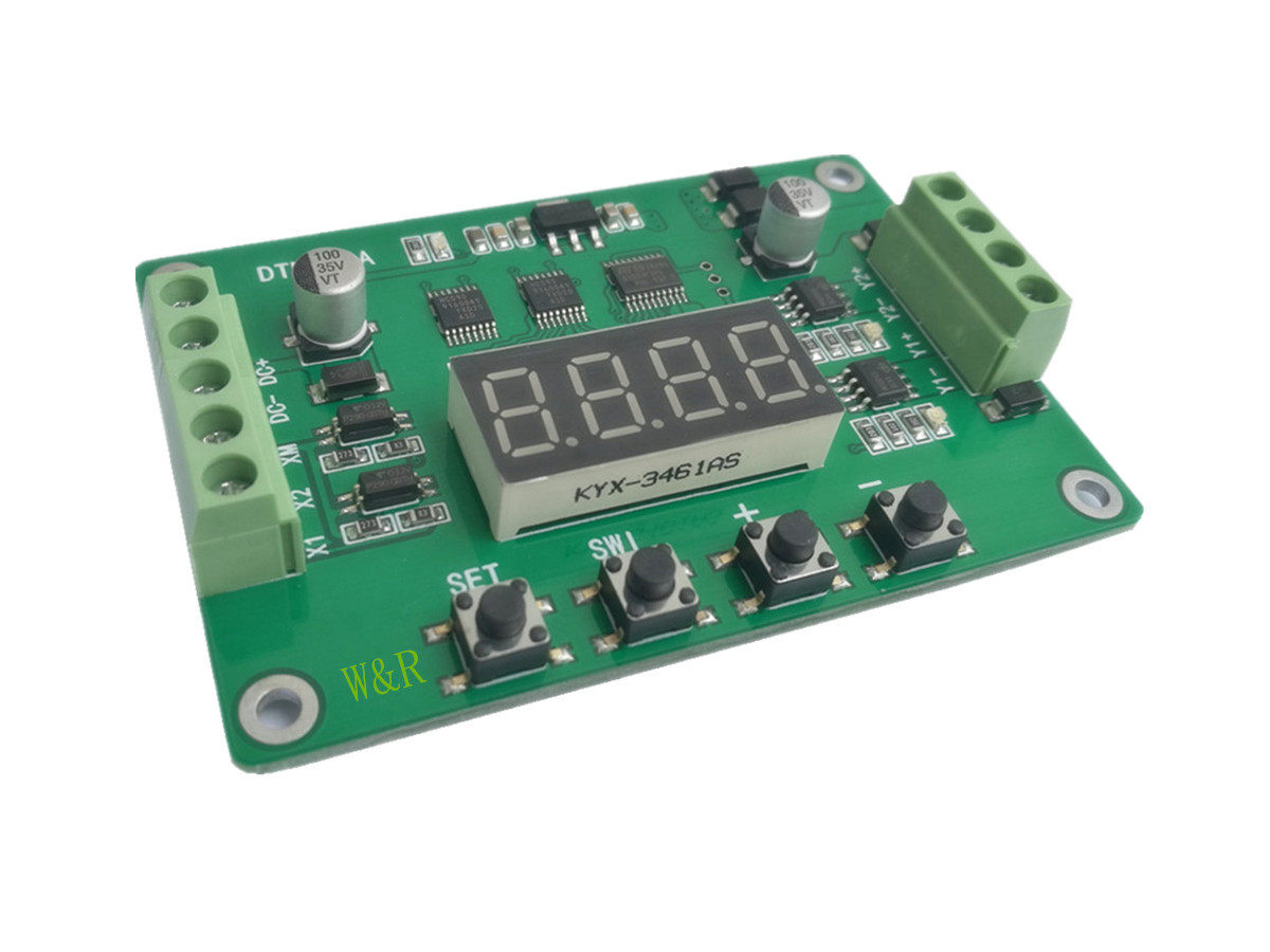 DTM02 2-way multifunction transistor module time-lapse self-lock cycle timing DC solid-state relay