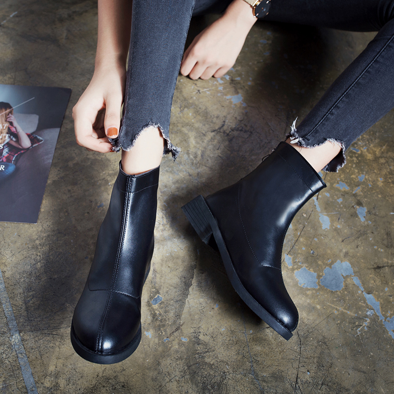 Bottes mi-saison femme en Caoutchouc - Ref 3249606 Image 5