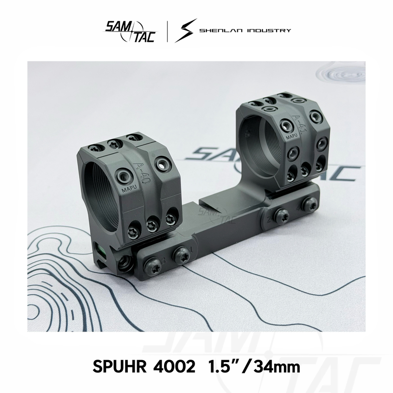 【Samtac】Eg High-Quality Spuhr 4002 Heavy-Duty Scope Mount 1.5 Height 34 Tube Diameter High-Quality Scope Mount