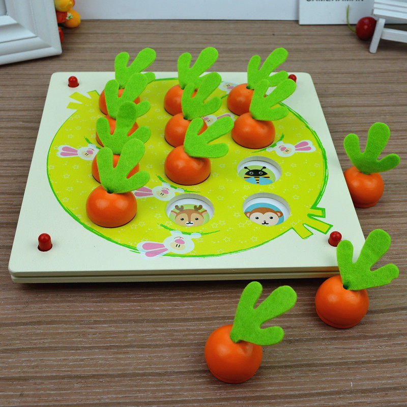 Training for memory puzzle toy baby children 1-2-3-6 years old teaching wisdom to develop observation power special focus