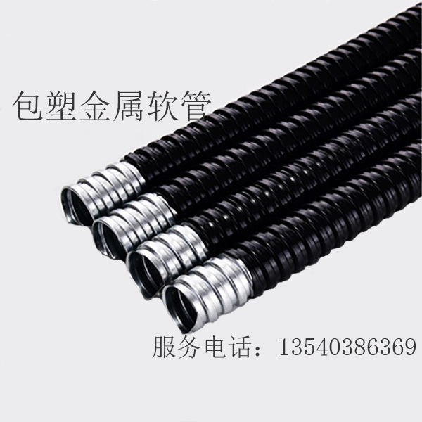Plastic-coated metal hose Metal corrugated pipe Snake skin tube wire sleeve 32