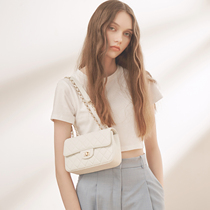 HFresh leather diamond chain niche bag bag womens bag New 2021 tide fashion shoulder crossbody small square bag