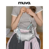 Маленькая небольшая сумка, сумка подмышку, сумка на одно плечо, сумка через плечо, из натуральной кожи