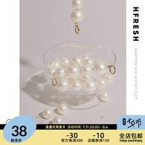HFresh Delicate Little Crowdwhite Pearl Chain Bag Package Women Pack New 2021 Tide Fashion 100 Matching Pendant Pendant