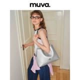 muva Сумка через плечо, оригинальная вместительная и большая сумка на одно плечо, из натуральной кожи