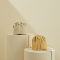 HFresh niche mini chain small bucket bag bag womens bag New 2021 tide shoulder shoulder bag female leather