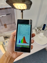 Factory direct sales handheld spectrometer color temperature illumination color rendering index wavelength coordinate red green blue ratio R1~R15