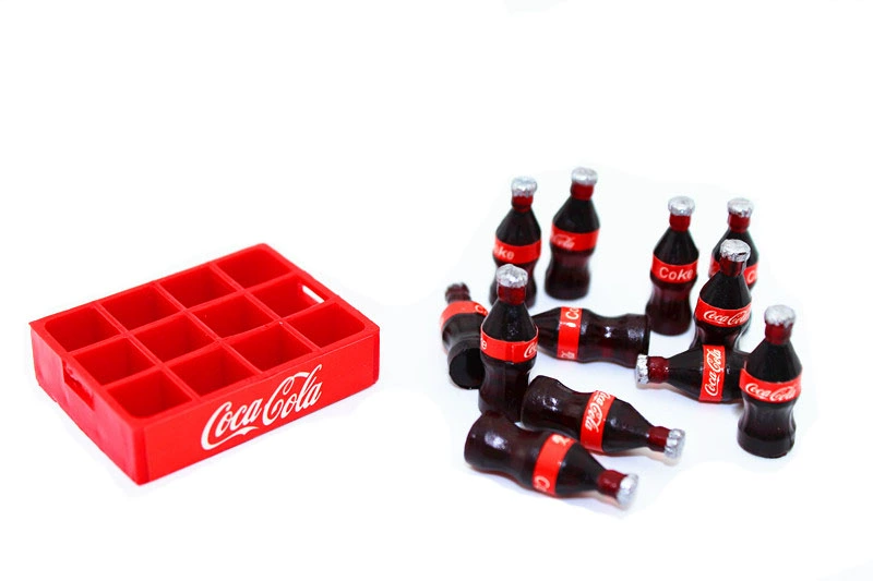 Miễn phí vận chuyển mô phỏng cola soda uống chai siêu thị mô hình khay đồ ăn nhẹ đồ chơi ăn nhẹ rắn mini - Đồ chơi gia đình