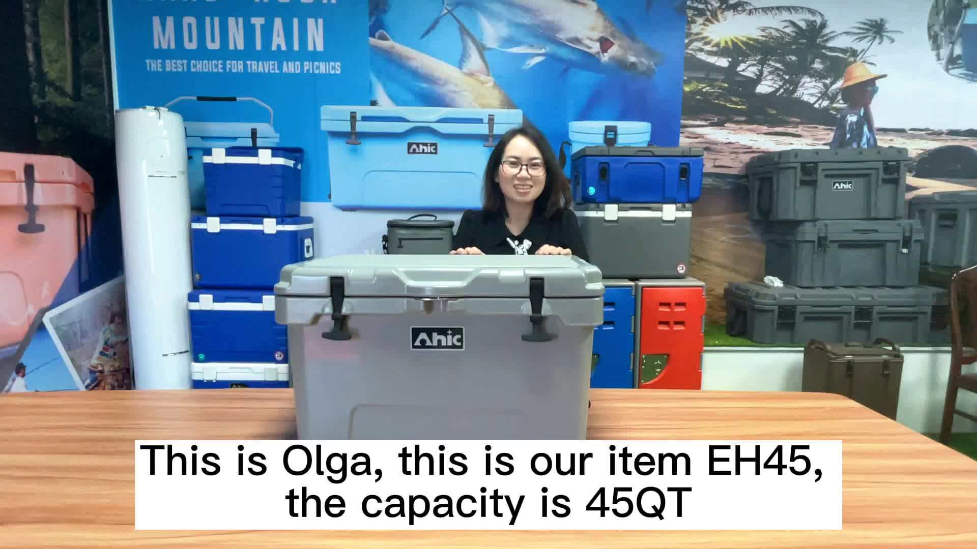 Hard Rotomolded Coolers Pe Ice Chest Camping Cooler Box For Picnic