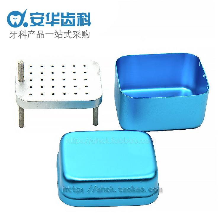 Dental Needle Sterilized Box Root Canal Filing Sterilization Case Dentistry PIN BOX ROOT CANAL FILE PLACEMENT CASE DENTAL MATERIAL 30 HOLES