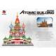 Micro-Diamond Particle St. Basil's Cathedral Building Series Adult High-Difficulty Castle Assembly Toy 9918