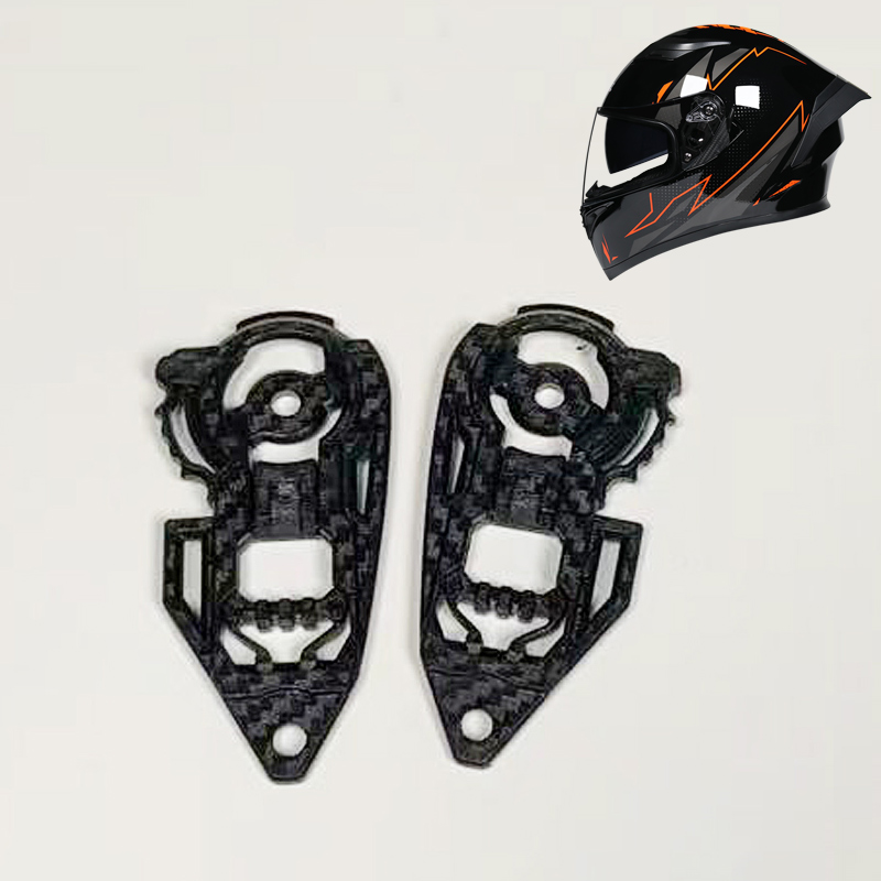 LVS base jiekai accessoriesAIS Ai Leo lens card slot helmet debutton helmet switched mirror modified full helmet