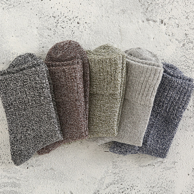 Năm đôi vớ nam mùa thu và vớ cotton mùa đông và vớ vớ mùa đông vớ ấm trong vớ ống dài vớ thủy triều F450 tất nam cao cấp