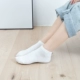 2020 Vớ mùa hè mới của phụ nữ vớ cotton cắt thấp sợi cotton mỏng thoáng khí sinh viên ống ngắn T523 - Vớ sợi tre