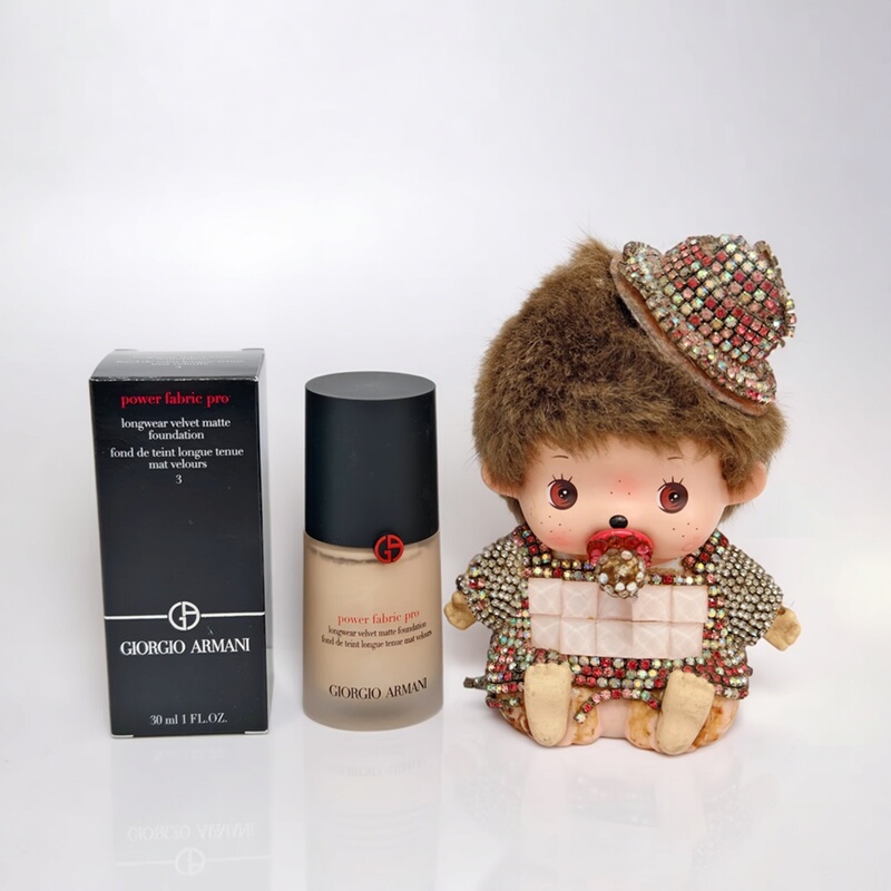 Armani Power Pro Long-Lasting Flawless Foundation 30ml Matte Cover Red Label for Oily Skin Concealer
