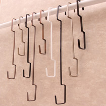 Child Clothing Shop Long Shook S Type Metal Hook Baking Lacquered Square Heads Shook Clothing Shop S Hook-hooked Hook Clothes Hanger
