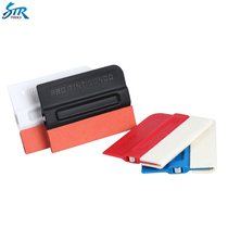 Car film tools Color change film Transparent film scraping wool deerskin thickened flannel invisible car clothing square scraper
