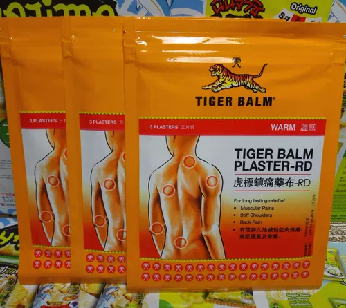 Гонконгский тигровый медицина вывихнула больной поясничный отдел позвоночника, боль в талии 10*14 см 9 кусочков бесплатной доставки.