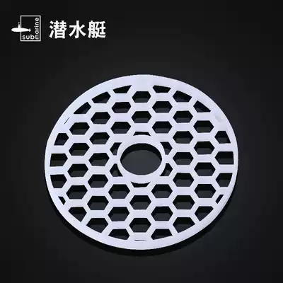 Submarine floor drain accessories hair filter screen anti-hair anti-debris anti-blocking hair net