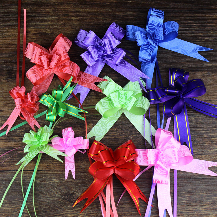 Wedding Car Products Butterfly Knife Hand Drop Gift Bag Decoration Wedding Flower Car Package Gift Box