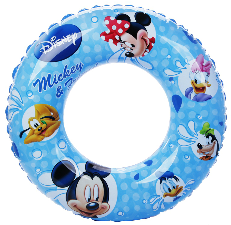 Disney quầy hoạt hình đích thực Vòng bơi cho trẻ em Mickey Vòng nách bé trai và bé gái bơi từ 2 đến 5 tuổi - Cao su nổi phao tay tập bơi