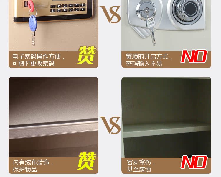 Tiger King an toàn cánh hổ loạt BGX-D1-30AH báo động kép nhà điện tử an toàn - Két an toàn két sắt truly