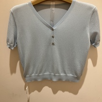 JESSIE counter 2024 spring and summer short-sleeved sweater AP4S04AM062 -1090