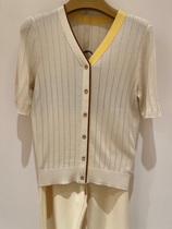 JESSIE counter 2023 spring and summer womens knitted sweater DMSCM463X1 tag 1199